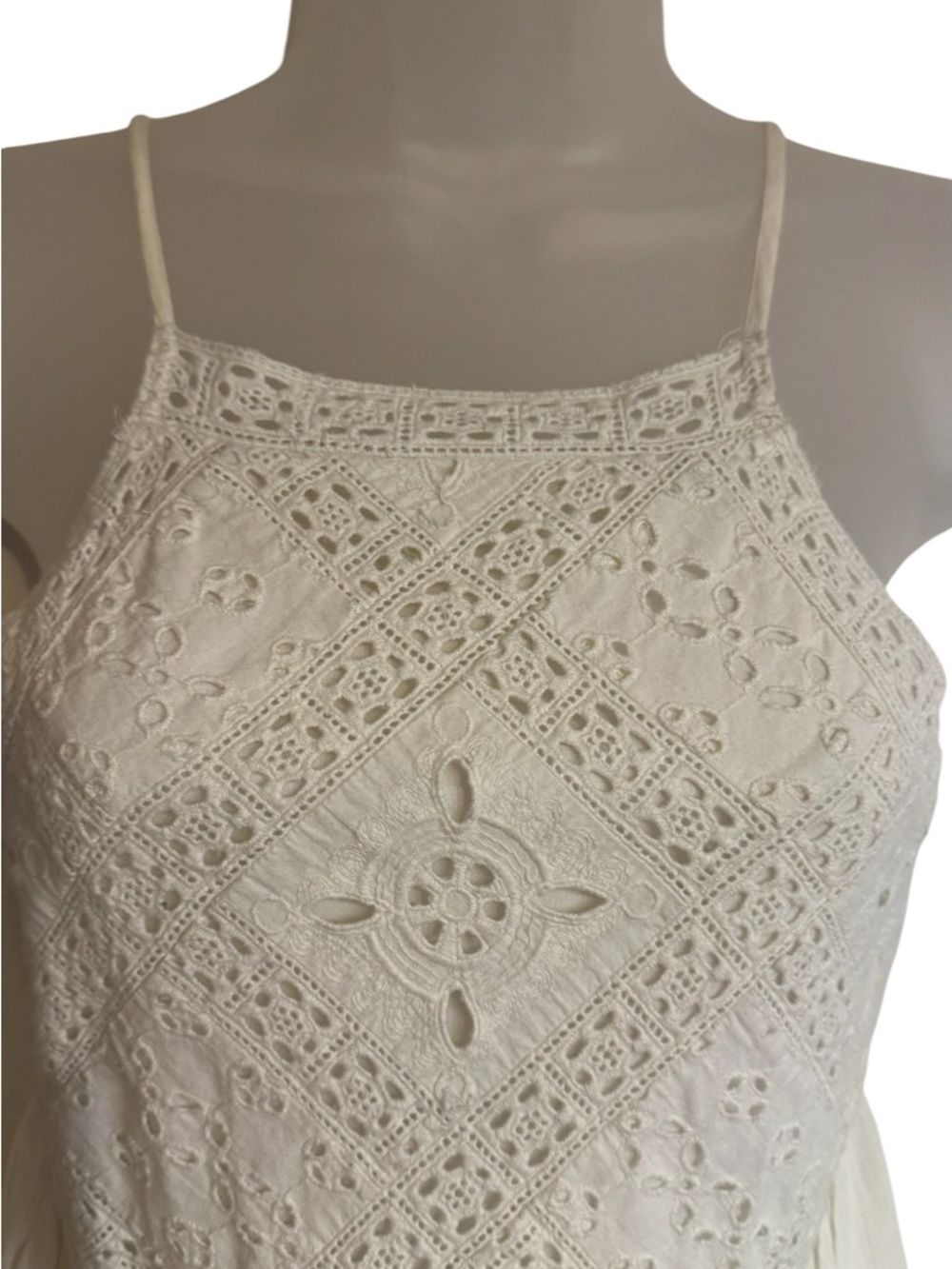 American Eagle Outfitters Cream Beautiful Sundress XSMALL #CL - Picture 2 of 7